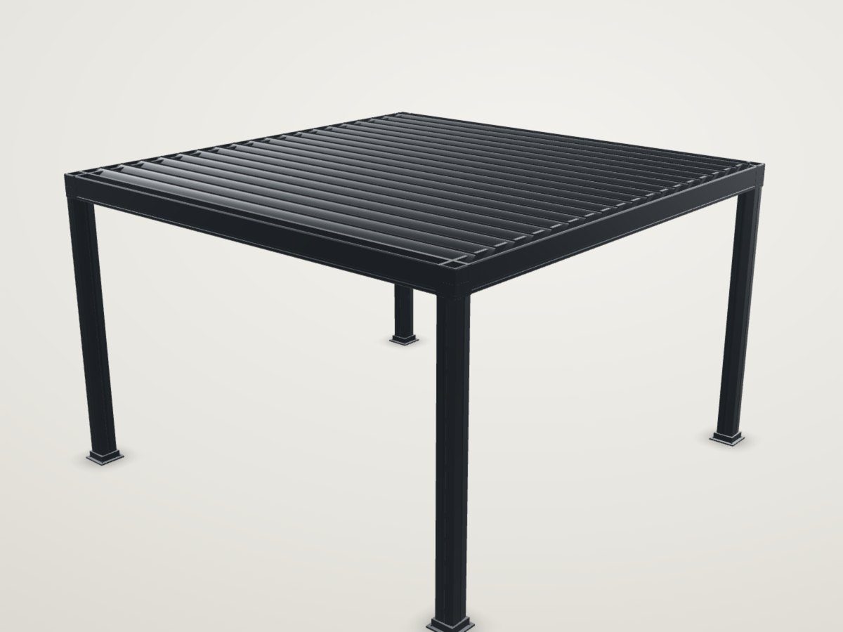Pergola bioclimatique en aluminium